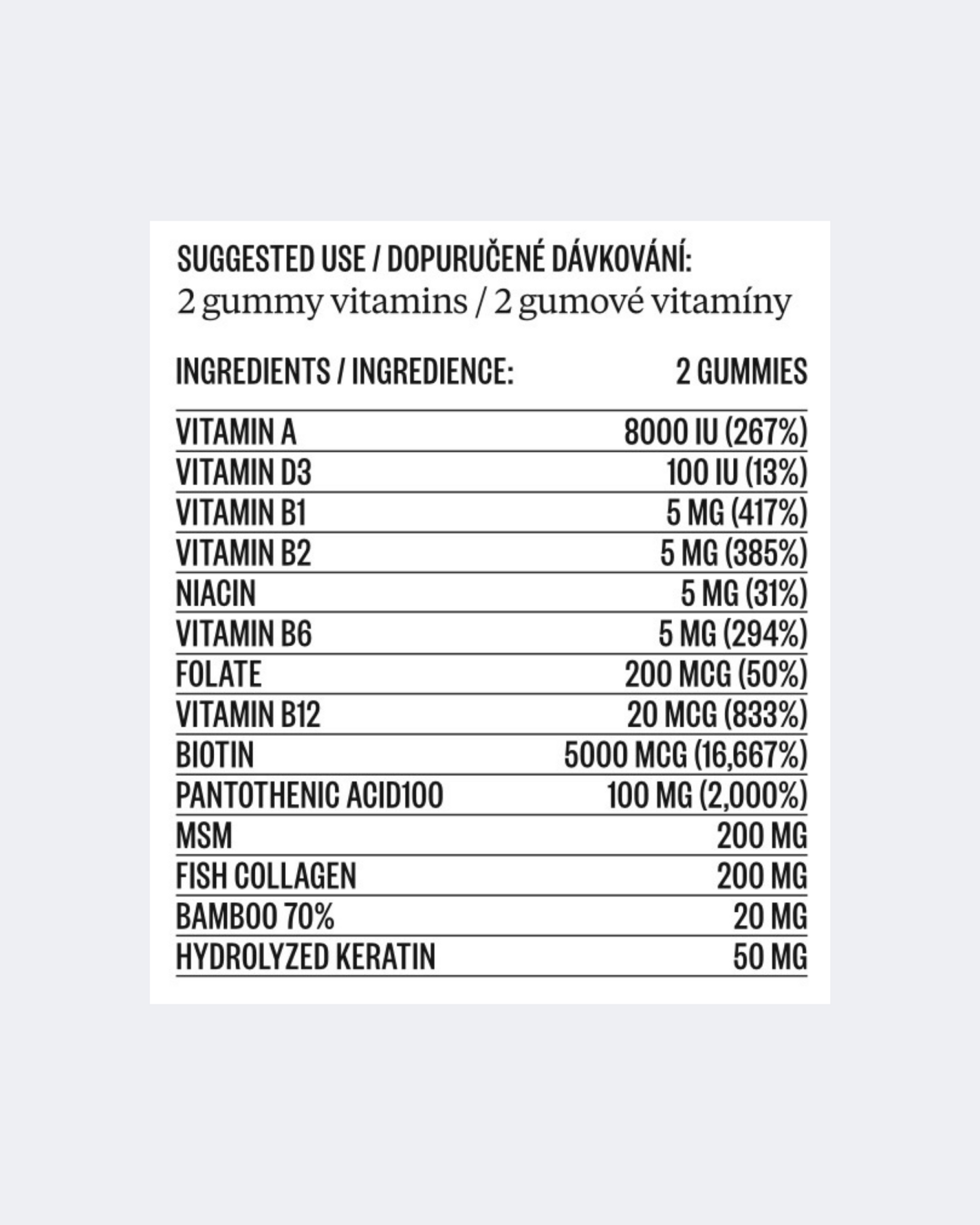 Vitamíny pro růst vlasů