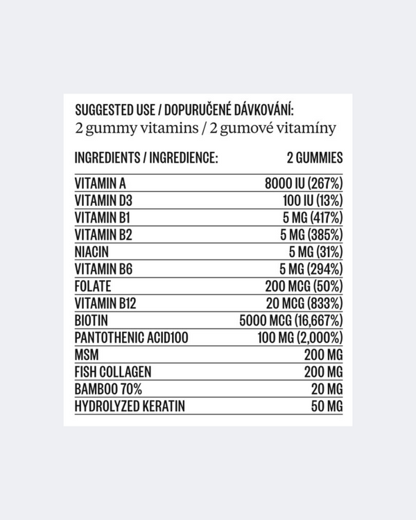 Vitamíny pro růst vlasů